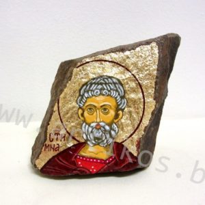 icon on stone