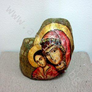 Icon on stone "St. Mary"