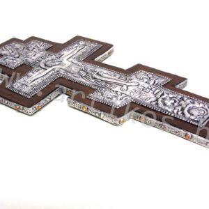 Cross – Russian, for wall with glass crystals