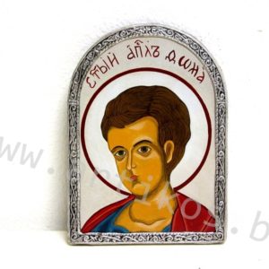Small painted icon with frame "St. Apostle Thomas"