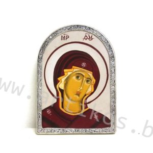 Small painted icon with frame "Virgin Mary"