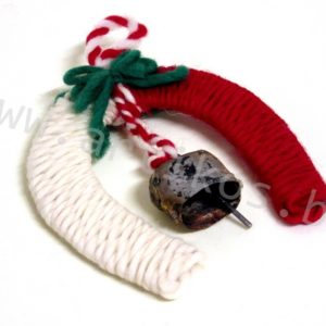 Martenitsa from wool for home "Horseshoe"