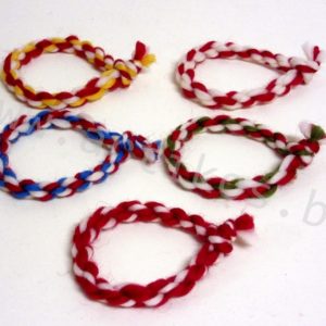 Martenitsa from wool for a hand - universal size