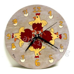 painted clock
