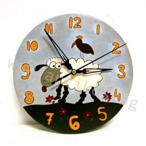 painted clock