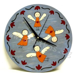 wooden clock