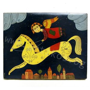 naive art angel