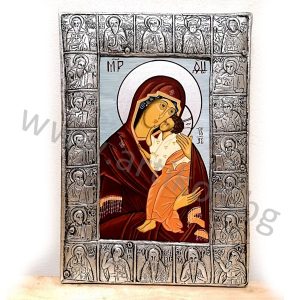painted icon Saint Mary