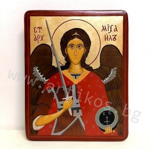 painted icon Archangel Michael