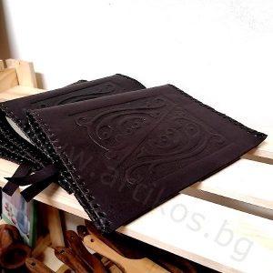leather book cover