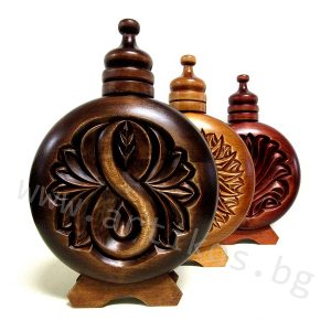 wooden wine container