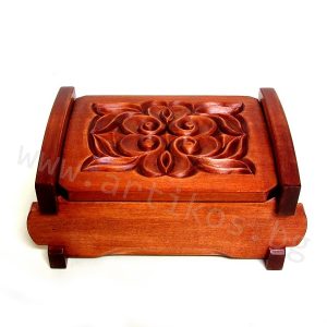 wood carving box