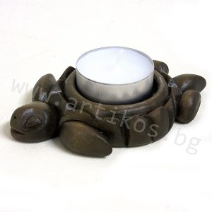 candle holder turtle