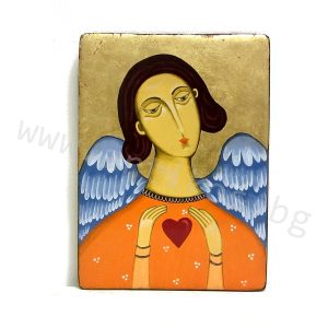 naive art angel