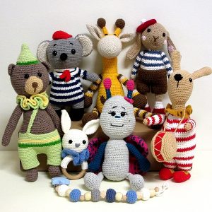 Crochet children's toys