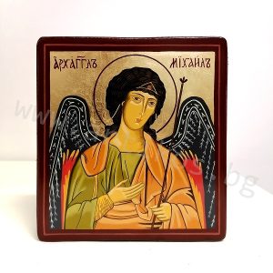 painted icon archangel michail