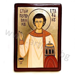 painted icon Saint Stephen